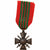 França, Croix de Guerre, medalha, 1939, Qualidade Muito Boa, Bronze, 36