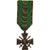 França, Croix de Guerre, WAR, medalha, 1939-1940, Qualidade Muito Boa, Bronze