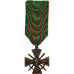 França, Croix de Guerre, WAR, medalha, 1939-1940, Qualidade Muito Boa, Bronze