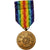 Bélgica, Médaille Interalliée de la Victoire, medalha, 1914-1918, Qualidade