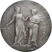 Frankreich, Medaille, Concours Régional Hippique de Nevers, 1902, Silber