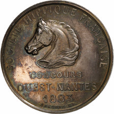 France, Medal, Société Hippique Française, Concours Ouest-Nantes, 1883