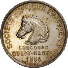 France, Medal, Société Hippique Française, Concours Ouest-Nantes, 1884