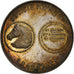 França, medalha, Société Hippique Française, Nantes, 1876, Prata, MS(63)