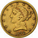 Vereinigte Staaten, $5, Half Eagle, Coronet Head, 1898, U.S. Mint, Gold, SS