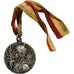 Francia, medalla, Jeanne d'Arc, Bronce plateado, MBC