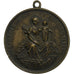 Francia, medaglia, Confrérie du Rosaire Vivant, 1859, Rame, Penin, BB+