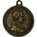 França, medalha, Mort de Monseigneur Affre, Archevêque de Paris, 1848, Latão