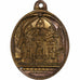 Francja, medal, Souvenir du Pèlerinage à Notre Dame de Liesse, Mosiądz