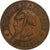 Frankrijk, 10 Centimes, 1870, Sedan, Satirique, Bronzen, ZF+