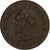 França, 10 Centimes, 1870, Sedan, Satírica, Bronze, AU(50-53)