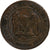 France, Napoléon III, 10 Centimes, Sedan, 1870, Satirique, Bronze, TTB