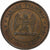 Francia, Napoleon III, 5 Centimes, 1870, Paris, Satirique, Bronce, MBC+