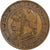 Frankreich, Napoleon III, 5 Centimes, 1870, Paris, Satirique, Bronze, SS+