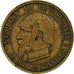Francja, Napoleon III, 5 Centimes, 1870, Paris, Satyryczne, Brązowy, EF(40-45)