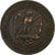 Francia, Napoleon III, 5 Centimes, 1870, Paris, Satirique, Bronce, MBC