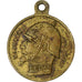 France, Médaille, satirique, Napoléon le Petit, La Lacheté, 1870, Bronze, TTB