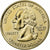 Stati Uniti, Quarter, Quarter Dollar, 2007, U.S. Mint, Alaska 1959, Doratura in