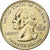 Stati Uniti, Quarter, Quarter Dollar, 2007, U.S. Mint, Alabama 1819, Doratura in