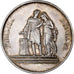 France, Medal, Mariage, Fidélité Bonheur, 1880, Silver, Petit, AU(50-53)