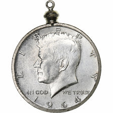 États-Unis, Half Dollar, Kennedy, 1964, Philadelphie, monture médaille