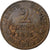 Frankreich, 2 Centimes, Dupuis, 1916, Paris, Bronze, SS, Gadoury:107, KM:841