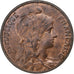 Frankrijk, 5 Centimes, Dupuis, 1917, Paris, Bronzen, ZF, Gadoury:165, KM:842