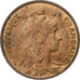 Frankrijk, 10 Centimes, Dupuis, 1899, Paris, Bronzen, ZF, Gadoury:277, KM:843