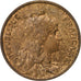 Francia, 10 Centimes, Dupuis, 1900, Paris, Bronzo, BB, Gadoury:277, KM:843