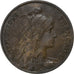 Francia, 10 Centimes, Dupuis, 1901, Paris, Bronzo, BB, Gadoury:277, KM:843