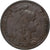 Frankrijk, 10 Centimes, Dupuis, 1921, Paris, Bronzen, ZF+, Gadoury:277, KM:843