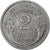 Frankreich, 2 Francs, Morlon, 1945, Castelsarrasin, Aluminium, SS, Gadoury:538a