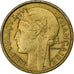 France, 2 Francs, Morlon, 1931, Paris, Aluminum-Bronze, AU(50-53), Le