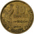 France, 10 Francs, Guiraud, 1954, Paris, Aluminum-Bronze, EF(40-45)