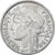 Francja, 50 Centimes, Morlon, 1947, Beaumont - Le Roger, Aluminium, AU(50-53)