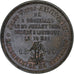 Belgium, Medal, Jules Victor Anspach, Bourgmestre de Bruxelles, 1879, Copper