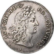 Francja, Token, Louis XIV, Trésor Royal, 1678, Srebro, AU(50-53)