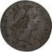 França, Token, Louis XV, Trésor Royal, 1745, Cobre, AU(50-53), Feuardent:2099