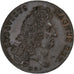 France, Token, Louis XIV, Chambre du Trésor Royal, 1705, Copper, AU(50-53)