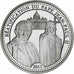 Vaticano, medalha, Béatification du Pape Jean-Paul II, Prata, MS(65-70)