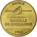 França, Token, 14/ Mémorial de Bayeux - 1944, 2019, Cuproníquel Alumínio