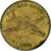 França, Token, Collection Shell, Heinkel HE 178, Bronze-Alumínio, EF(40-45)