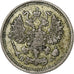 Munten, Rusland, Nicholas II, 10 Kopeks, 1914, St. Petersburg, ZF, Zilver