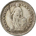 Zwitserland, 1/2 Franc, 1928, Bern, Zilver, ZF