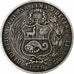 Peru, SOUTH PERU, Sol, 1870, Lima, Zilver, ZF, KM:196.3