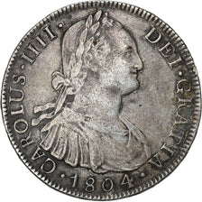 Bolivia, Charles III, 8 Reales, 1804, Potosi, Silver, EF(40-45), KM:73