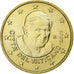 CIDADE DO VATICANO, Benedict XVI, 50 Euro Cent, 2009, Rome, Latão, MS(63)