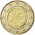 Francia, 2 Euro, Union économique et monétaire, 2009, Pessac, Bi-metallico