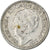 Holandia, Wilhelmina I, 10 Cents, 1941, Srebro, AU(50-53), KM:163