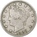 Vereinigte Staaten, 5 Cents, Liberty Nickel, 1905, U.S. Mint, Kupfer-Nickel, S+